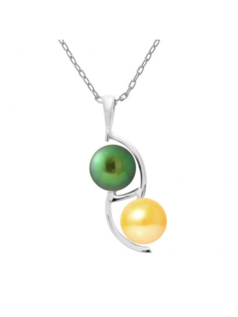 Collier Lydia Green & Gold