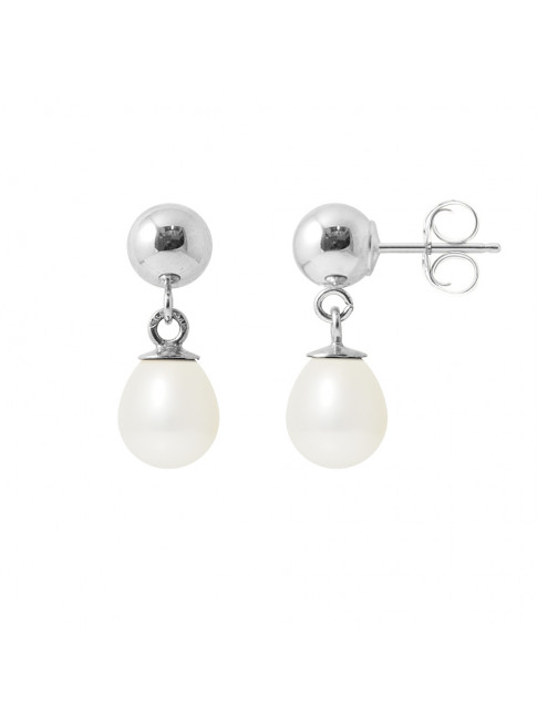 Boucles d'Oreilles Avery White