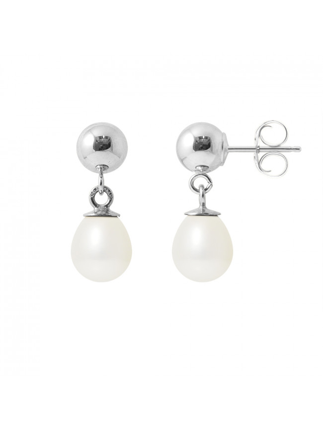 Boucles d'Oreilles Avery White