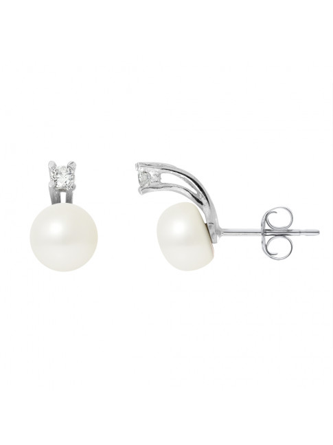 Boucles d'Oreilles Cathy White