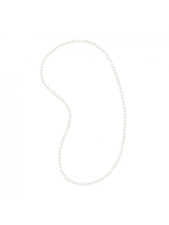 Collier Hilda White 80cm