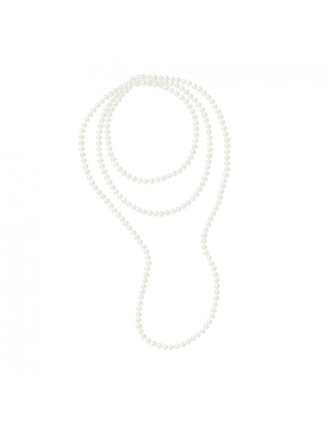 Collier Hilda White 160 cm