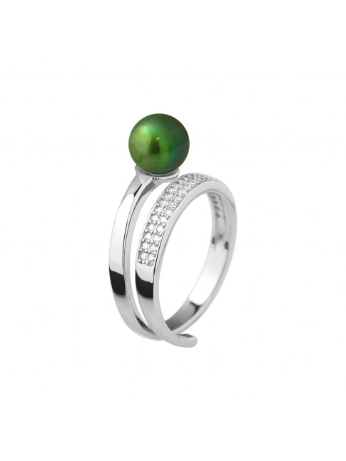 Bague Cat Green