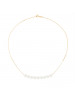 Collier Jan White - Or Jaune