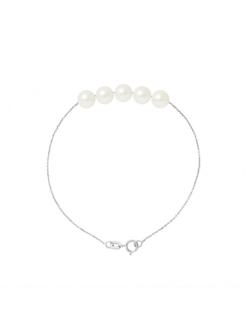 Bracelet Jan White - Or Blanc