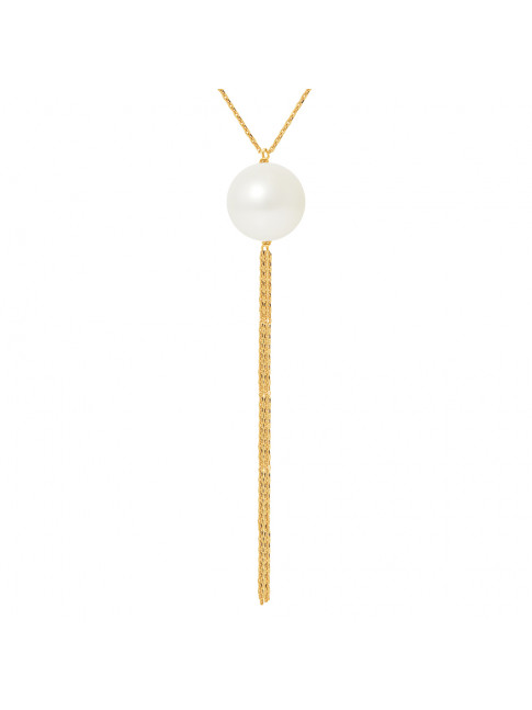 Collier Julia White - Or Jaune