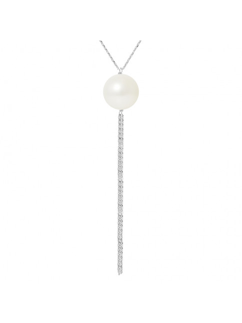 Collier Julia White - Or Blanc