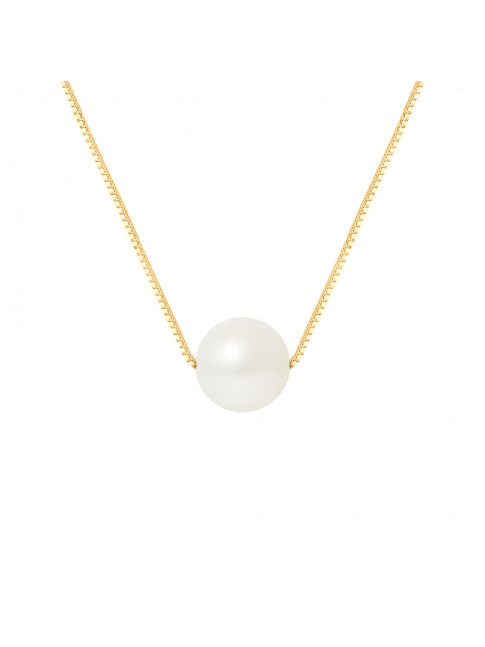 Collier Jewel White - Or Jaune