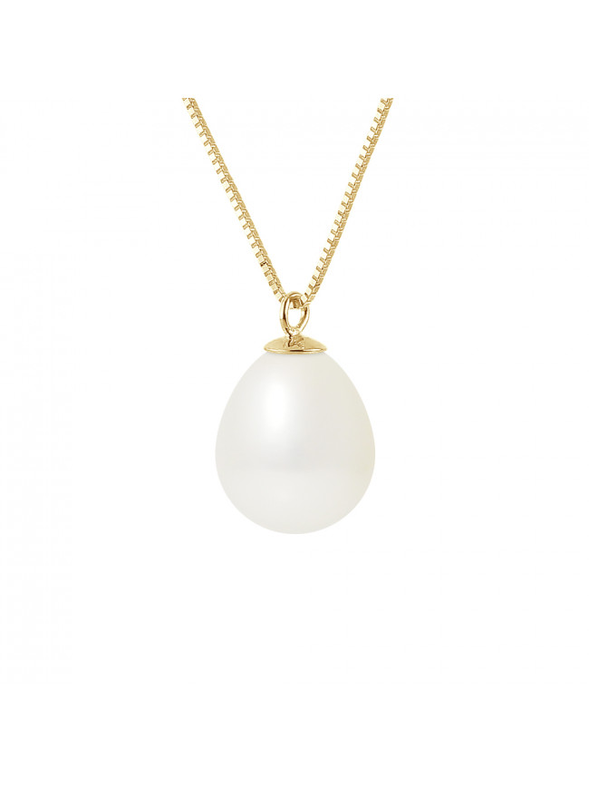 Collier Irma White - Or jaune