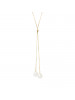 Collier Dora White - Or Jaune