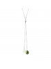 Collier Dora White & Green