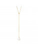 Collier June White - Or Jaune