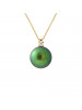 Collier Brenna Green - Or Jaune