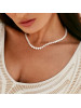 Collier Pearls White - Or Blanc