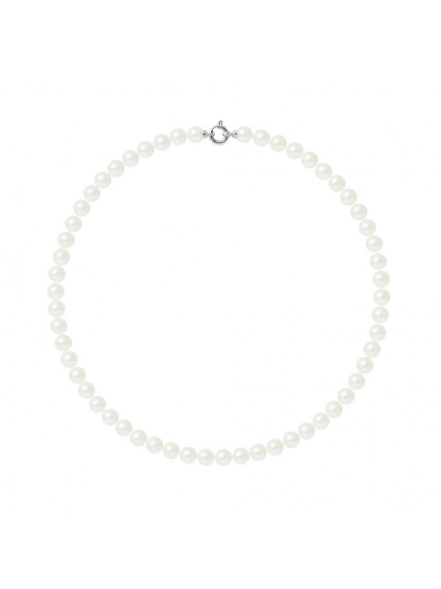 Collier Gill White - Or Blanc