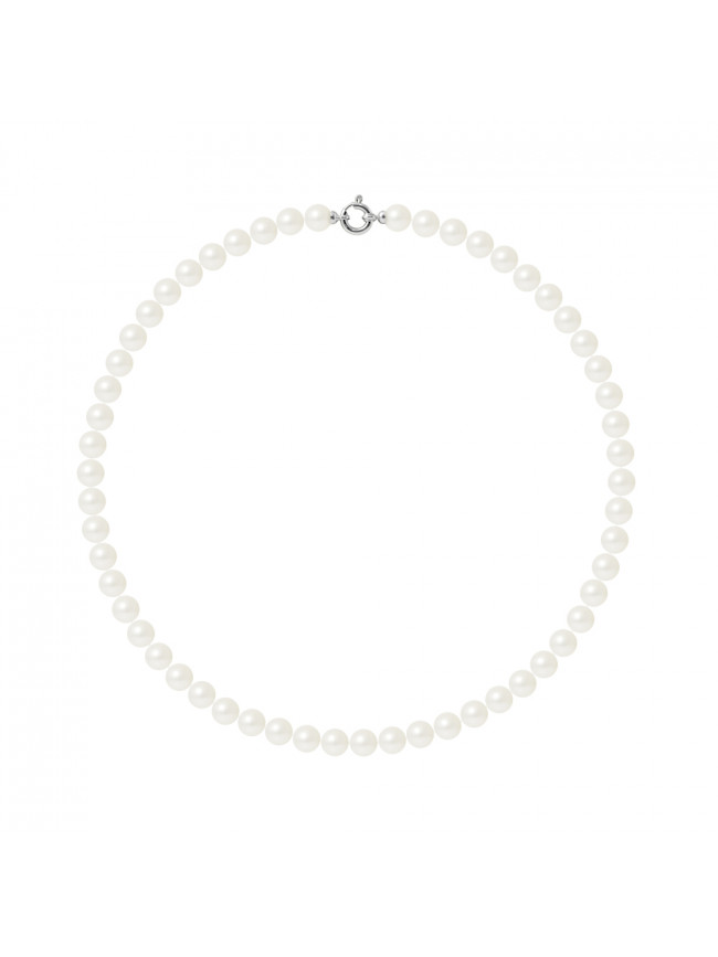 Collier Gill White - Or Blanc