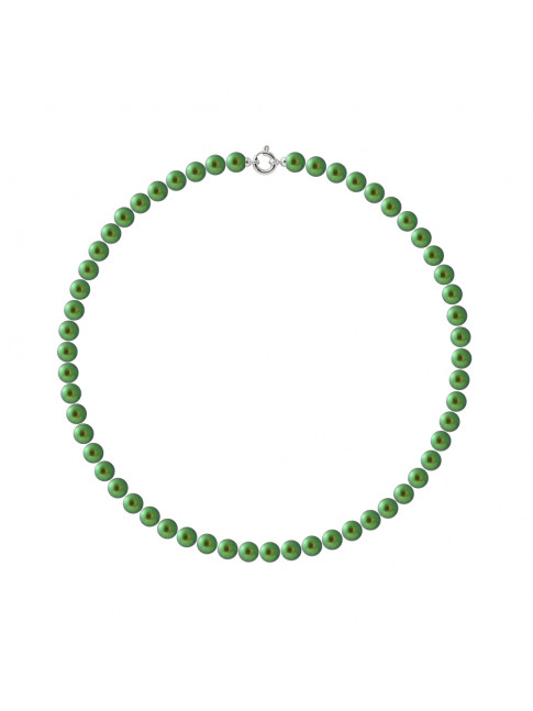 Collier Gill Green - Or Blanc
