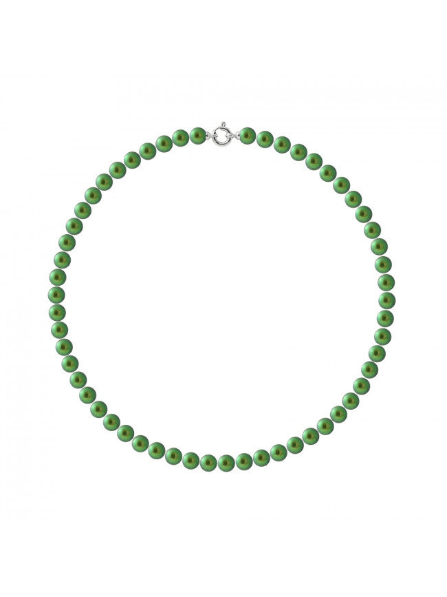 Collier Gill Green - Or Blanc