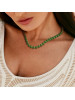 Collier Gill Green - Or Blanc