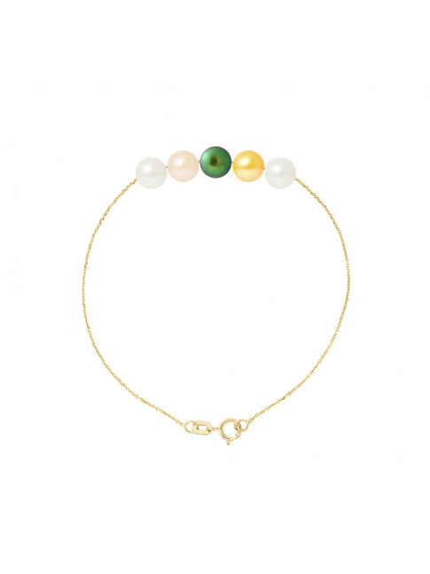 Bracelet Jan Multicolor - Or Jaune