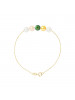 Bracelet Jan Multicolor - Or Jaune