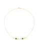 Collier Jan Multicolor - Or Jaune