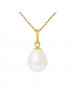 Collier Charlotte White - Or Jaune
