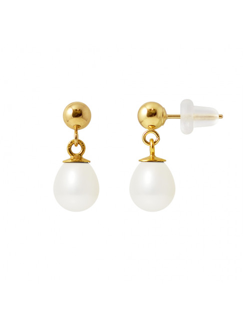 Boucles d'Oreilles Mae - Or jaune