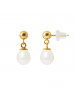 Boucles d'Oreilles Mae - Or jaune