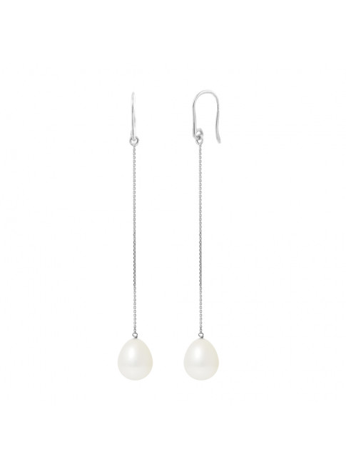 Boucles d'Oreilles Jenifer - Or Blanc