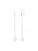 Boucles d'Oreilles Jenifer - Or Blanc