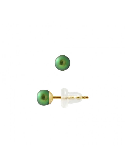 Boucles d'oreilles Gillin Green - Or Jaune