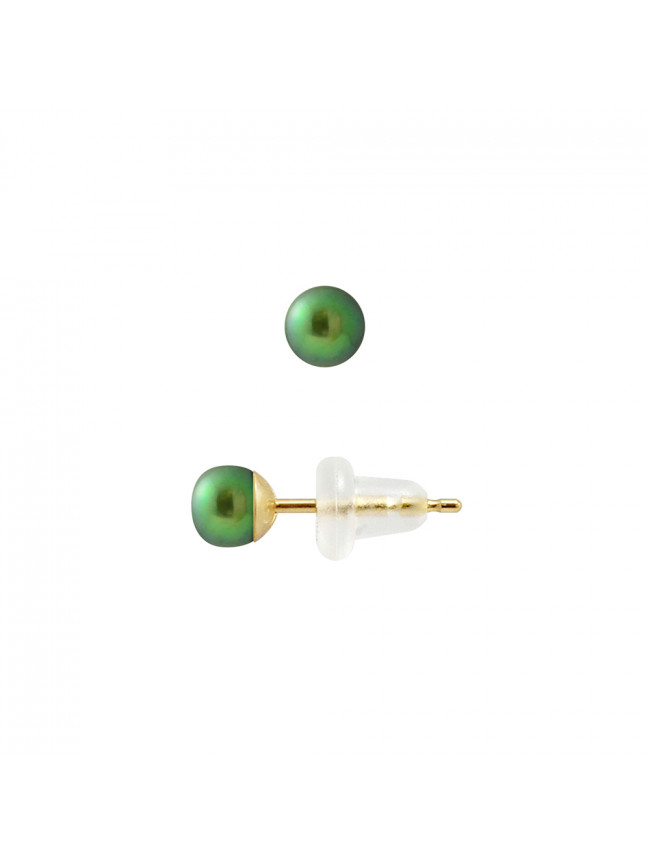 Boucles d'oreilles Gillin Green - Or Jaune