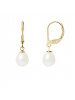 Boucles d'Oreilles Judith White - Or Jaune