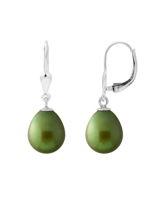 Boucles d'Oreilles Jane Green - Or Blanc