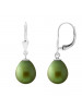 Boucles d'Oreilles Jane Green - Or Blanc