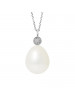 Collier Franny White - Or Blanc