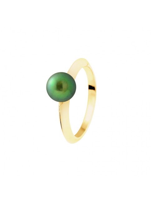 Bague Genevieve Green - Or Jaune