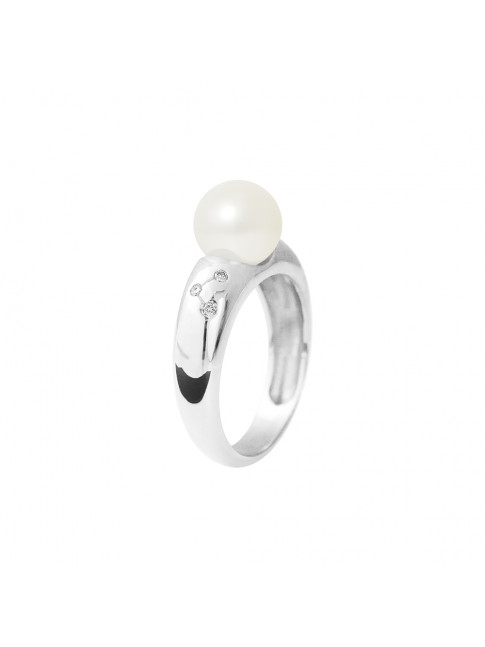 Bague Helena - Or Blanc